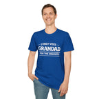 Grandad Biscuits T-Shirt — "I Only Visit Grandad for the Biscuits" Funny Grandpa Tee