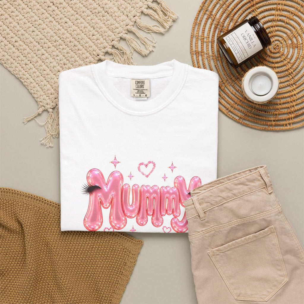 MUMMY Pink Balloon Eyelashes T-Shirt