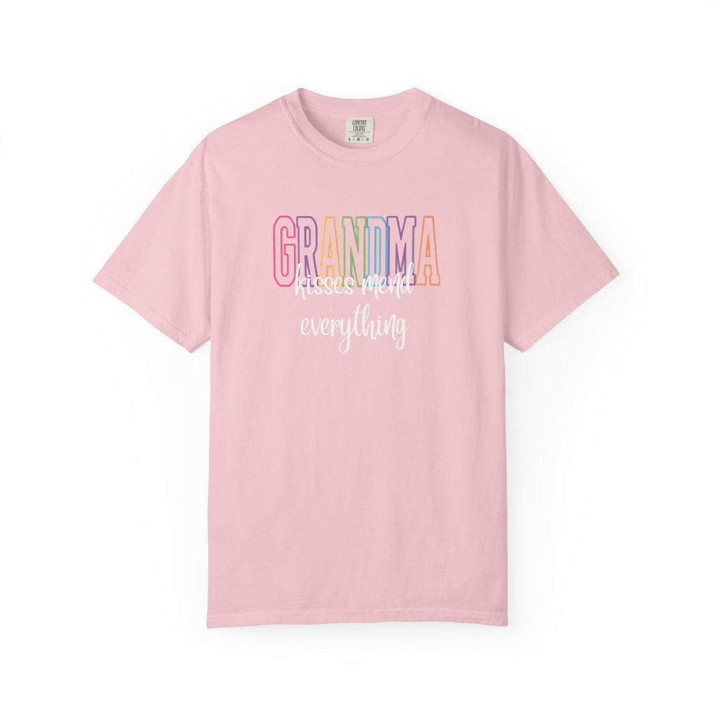Grandma Kisses Mend Everything T-Shirt — Soft Pastel Mother's Day Gift
