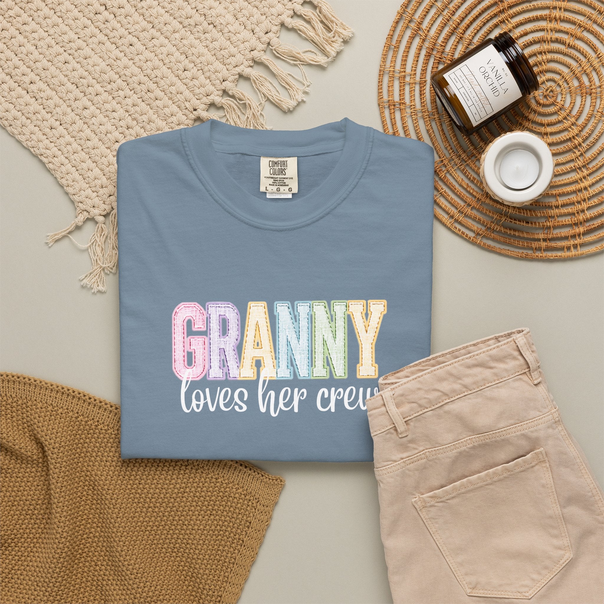 Granny Loves Her Crew T-Shirt