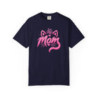 Mom Pink Crowned Cat T-Shirt