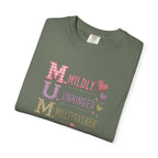 MUM Acronym T-Shirt – "Mildly Unhinged, Multitasker" Funny Mom Shirt
