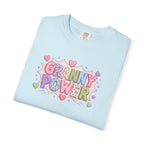 Granny Power T-Shirt — Retro Heart Graphic Tee for Grandmas