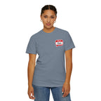 Mom Name Tag T-Shirt — "Hello, Mom" Casual Tee