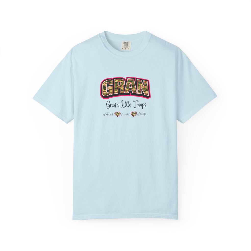 Gran Grandma T-Shirt — "Gran: Good a Little Trouble" Vintage Floral Tee
