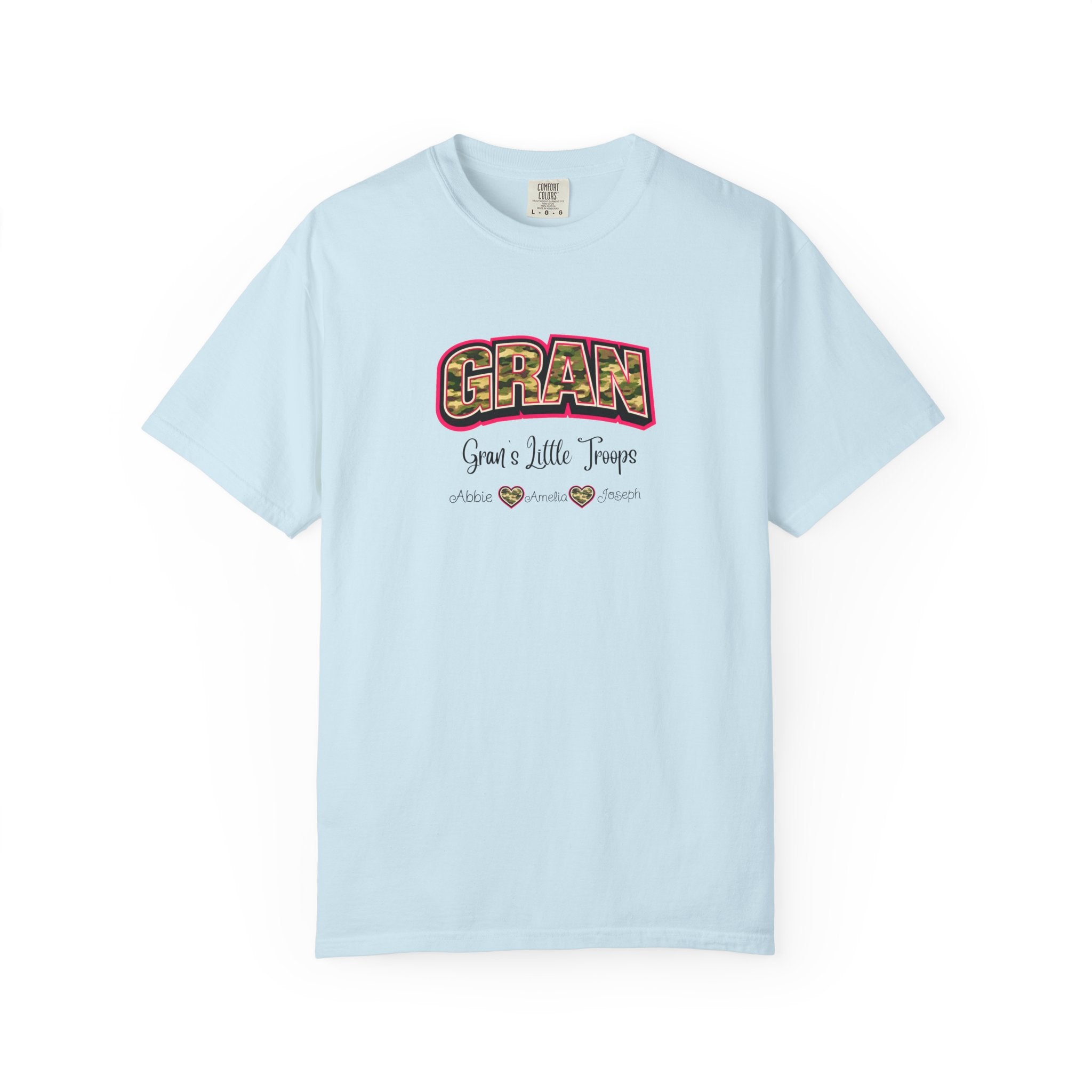 Gran Grandma T-Shirt — "Gran: Good a Little Trouble" Vintage Floral Tee