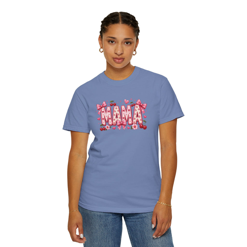 MAMA Floral Heart T-Shirt