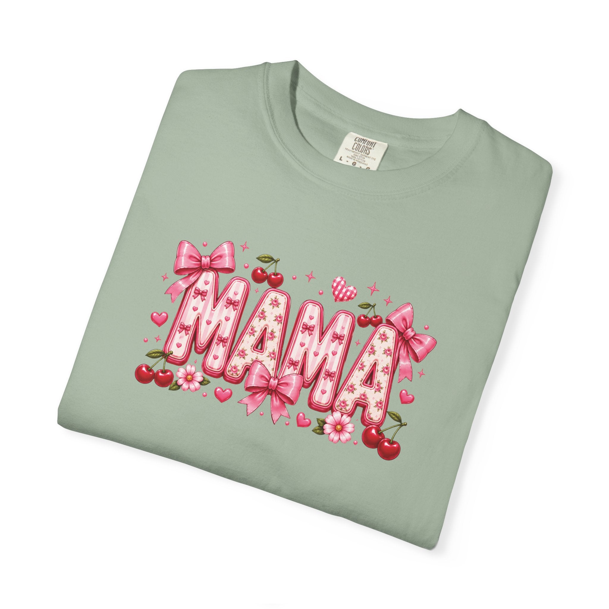 MAMA Floral Heart T-Shirt