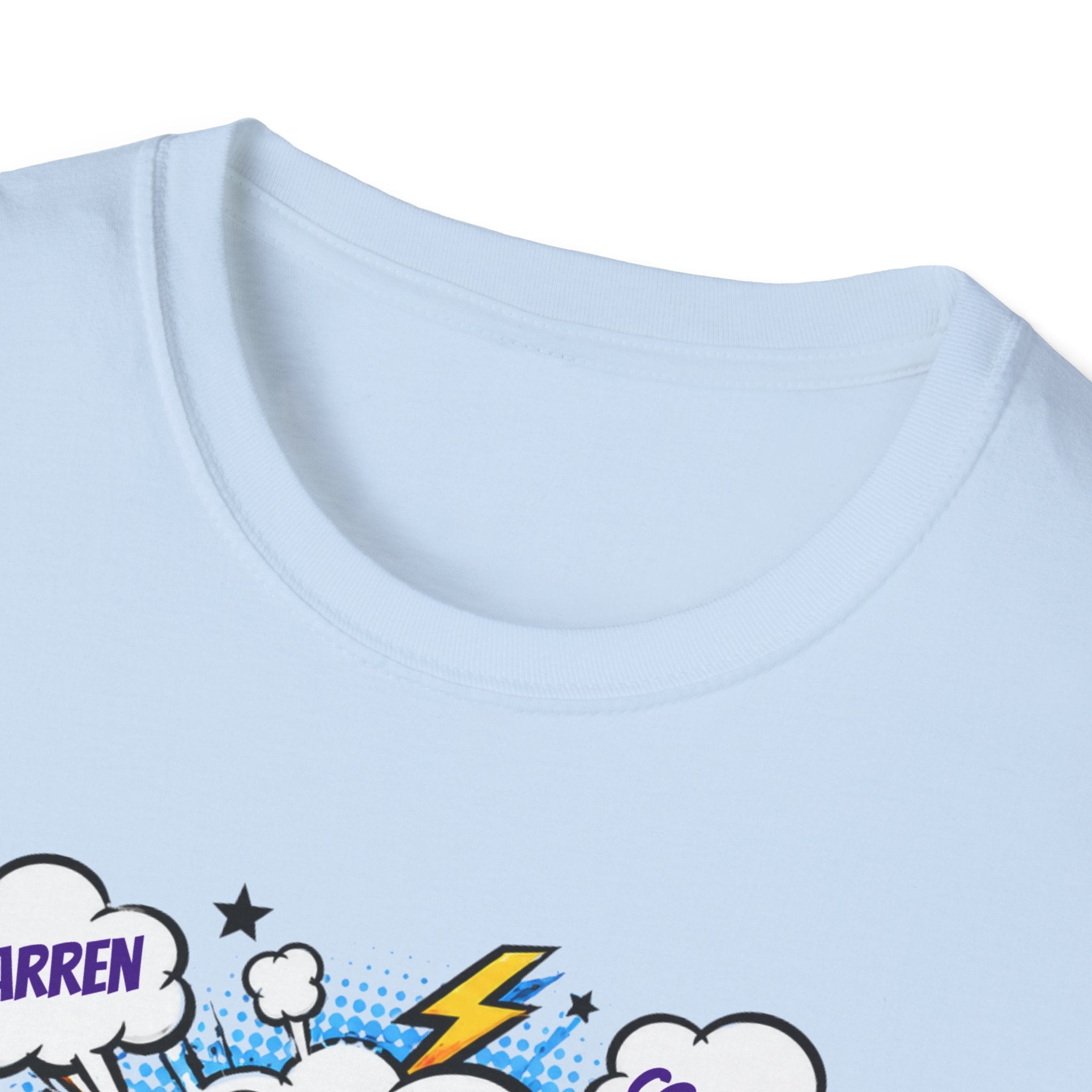 Super Grandad Comic-Style T‑Shirt — "Super Grandad" Graphic Tee, Father's Day & Grandparents Gift
