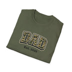 Dad Camo T‑Shirt – “DAD Est. 2026” Military Camo Father's Day Tee