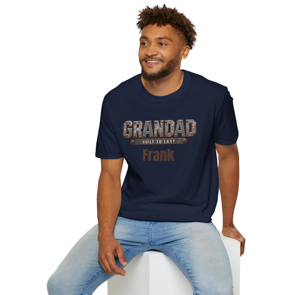 Grandad "Built to Last" T-Shirt — Personalise