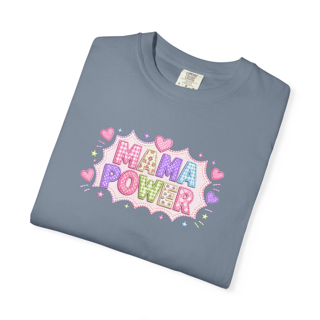 Mama Power T-Shirt — Cute Pastel Mom Pride Graphic Tee