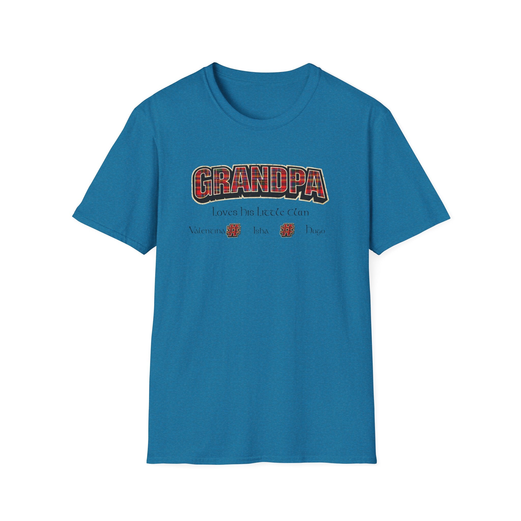 Grandpa Loves His Little Clan T-Shirt — Funny Father's Day Gift for Beer-Loving Grandpa