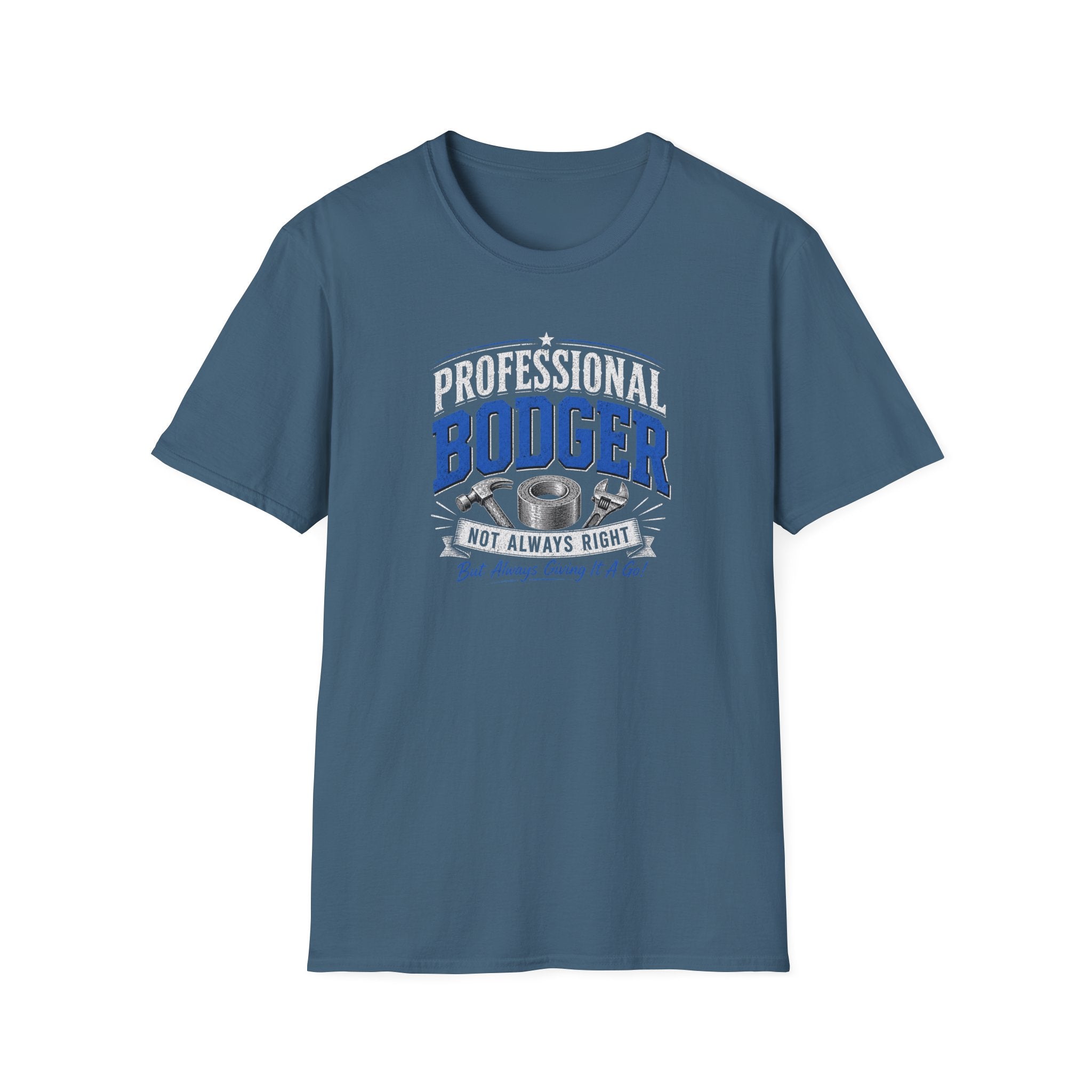 Professional Bodger T-Shirt — "Trying My Best!" Classic Crewneck