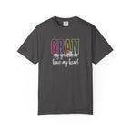 T-Shirt — "Gran my grandkids have my heart" Pastel Graphic Grandma Tee