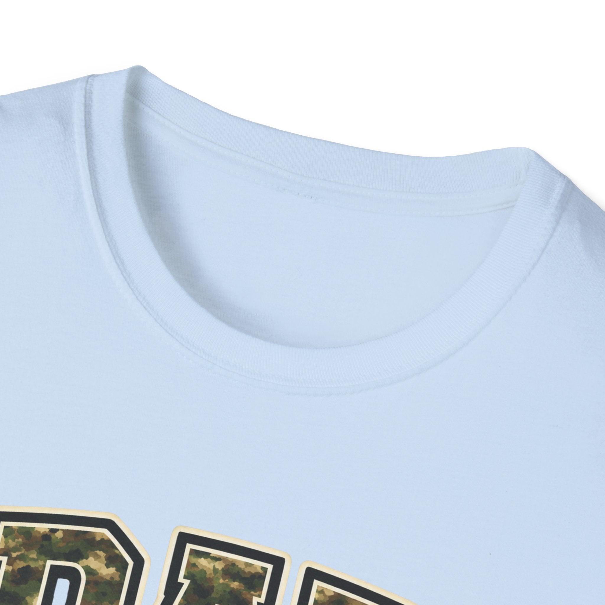 Dad Loves His Little Troops Camo T-Shirt — Personalized Kids' Names