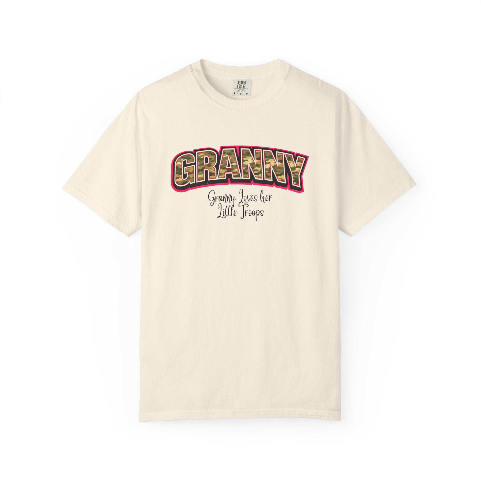 Granny "Granny Loves Her Little Troops" Graphic T-Shirt