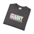Granny Is Our Favourite Person T-Shirt — Pastel Grandma Gift Tee