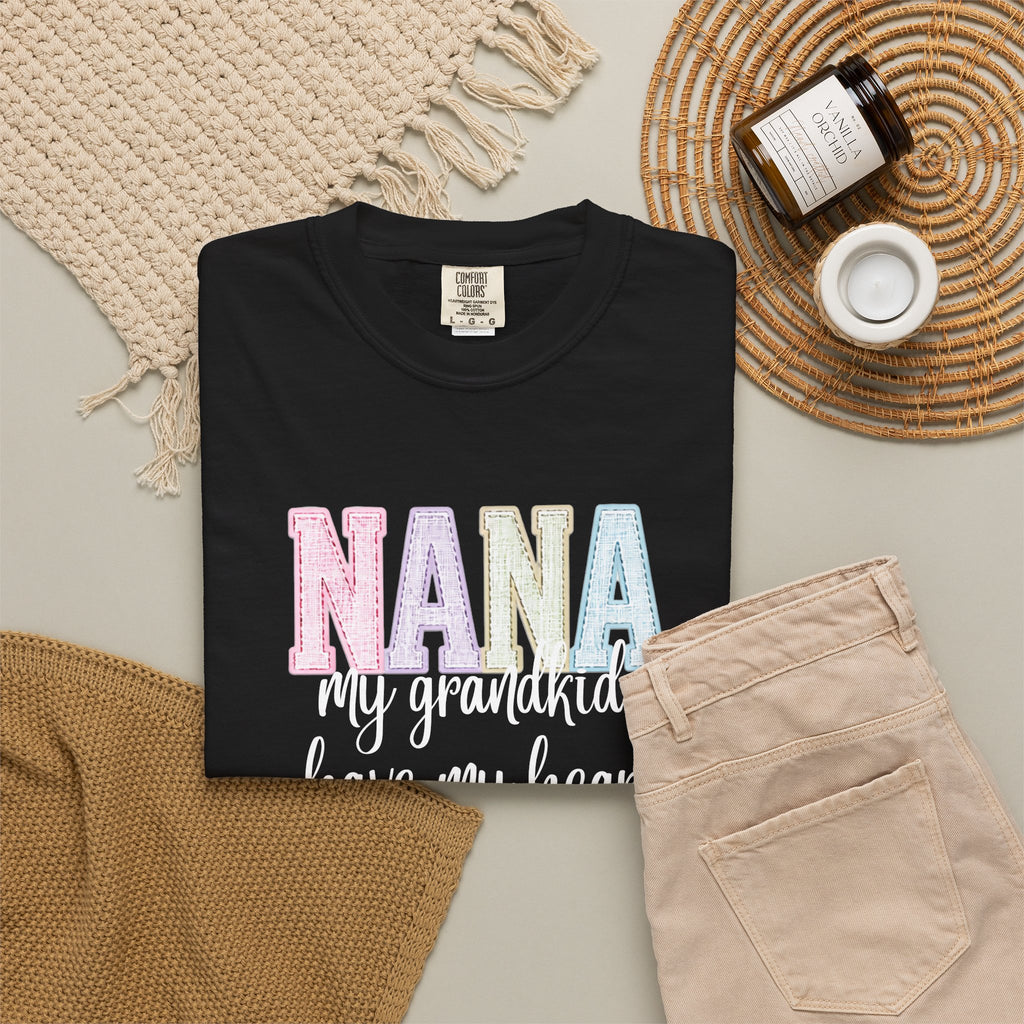 Nana Pastel Lettering T‑Shirt