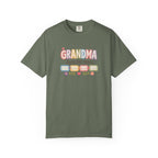 Grandma Loves Her Crew T-Shirt – Cute Pastel Grandma Family Tee