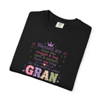 Gran Blessings T-Shirt — "Blessed are those who snuggle & hug... called GRAN"