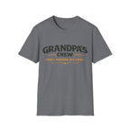 Grandpa's Crew T-Shirt — "Small Humans, Big Love" Grandpa Gift