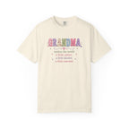 Grandma Floral T-Shirt — "Grandma makes the world a little softer, kinder, warmer"