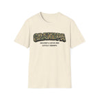 Grandpa Camo T-Shirt — "Grandpa Loves His Little Troops" Military Dad Gift