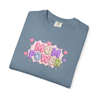 Mum Power T-Shirt — Cute Pink Heart Mothers Day Tee