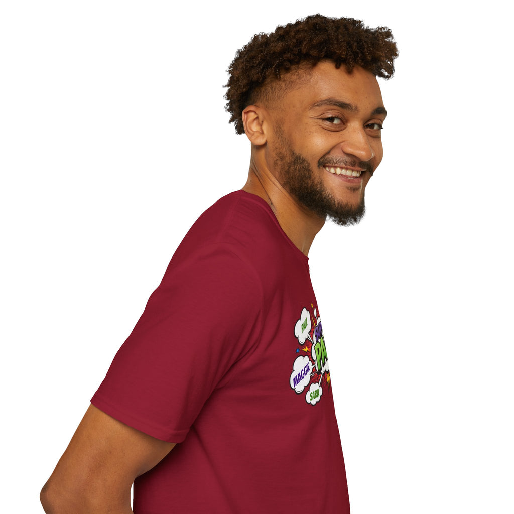 Super Papa Comic T-Shirt — Funny Father’s Day Gift