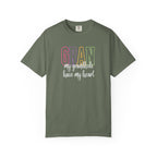 T-Shirt — "Gran my grandkids have my heart" Pastel Graphic Grandma Tee