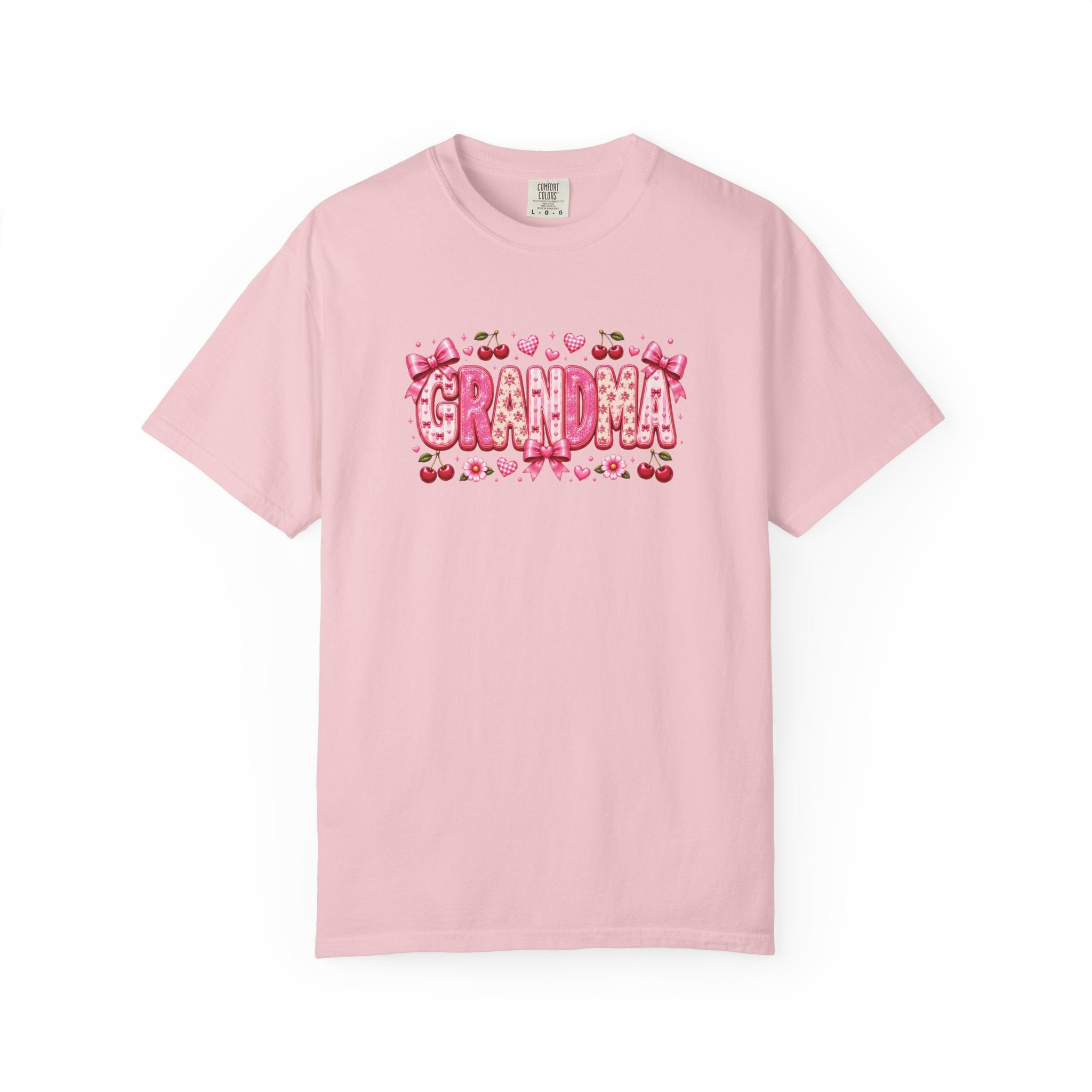 GRANDMA Floral Heart T-Shirt