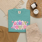 Mommy Power T-Shirt — Cute Heart Graphic Tee for Moms, Mother’s Day Gift