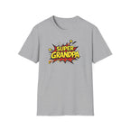 Super Grandpa T-Shirt – Comic Book Retro Graphic Tee for Grandfathers