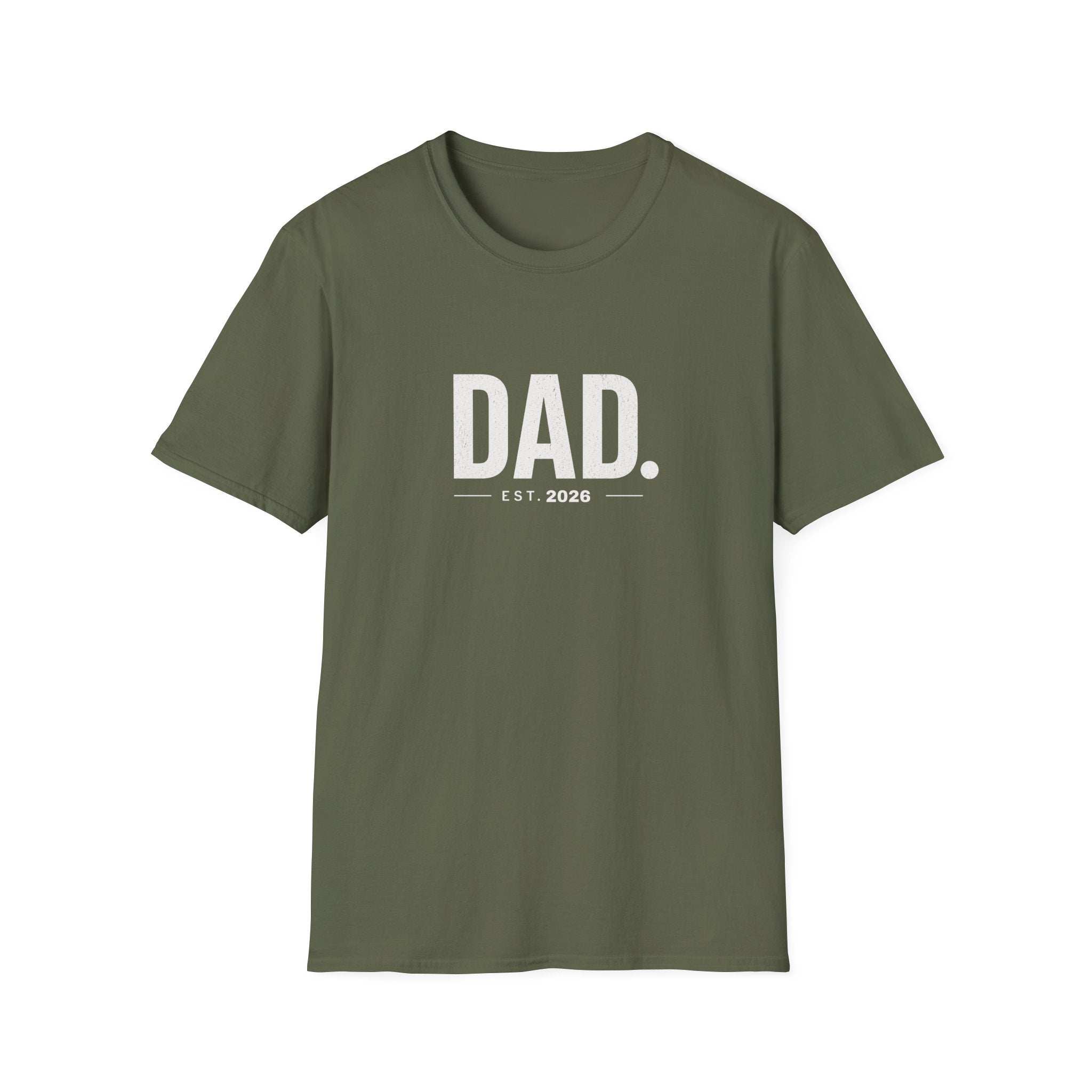 Dad Est. 2026 T-Shirt — New Father Gift, Father’s Day Tee
