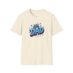"Mr. Dad" Blue Graffiti Father T-Shirt
