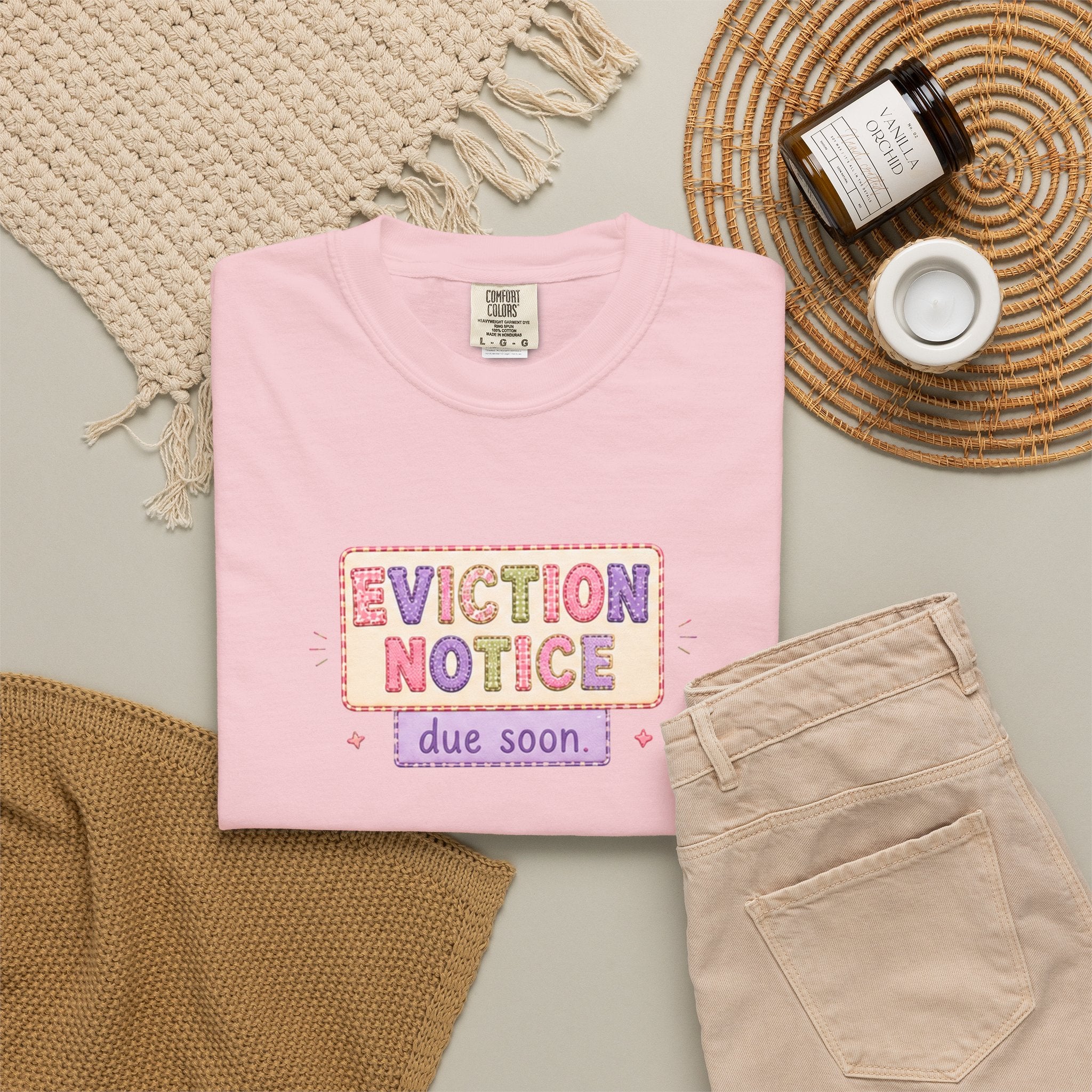 Eviction Notice "Due Soon" Graphic T-Shirt