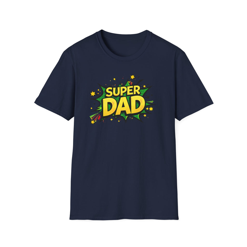 Super Dad Comic-Style T-Shirt — Father's Day Gift Tee