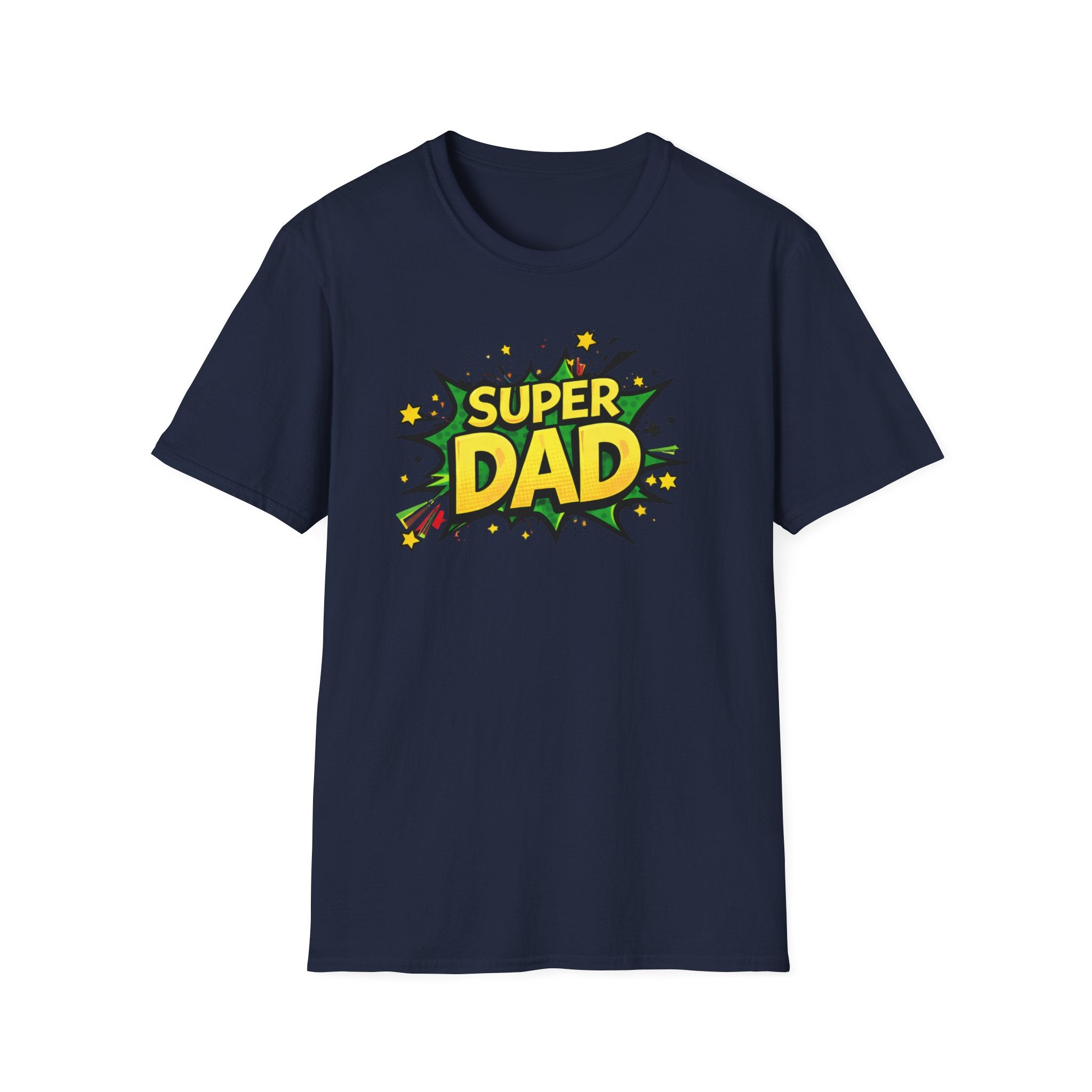Super Dad Comic-Style T-Shirt — Father's Day Gift Tee