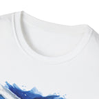 Made in Scotland T-Shirt — Watercolor Saltire Flag Tee