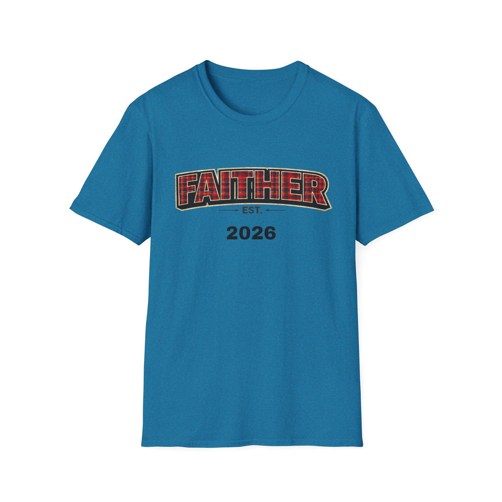 FAITHER Tartan Est- Personalised T-Shirt