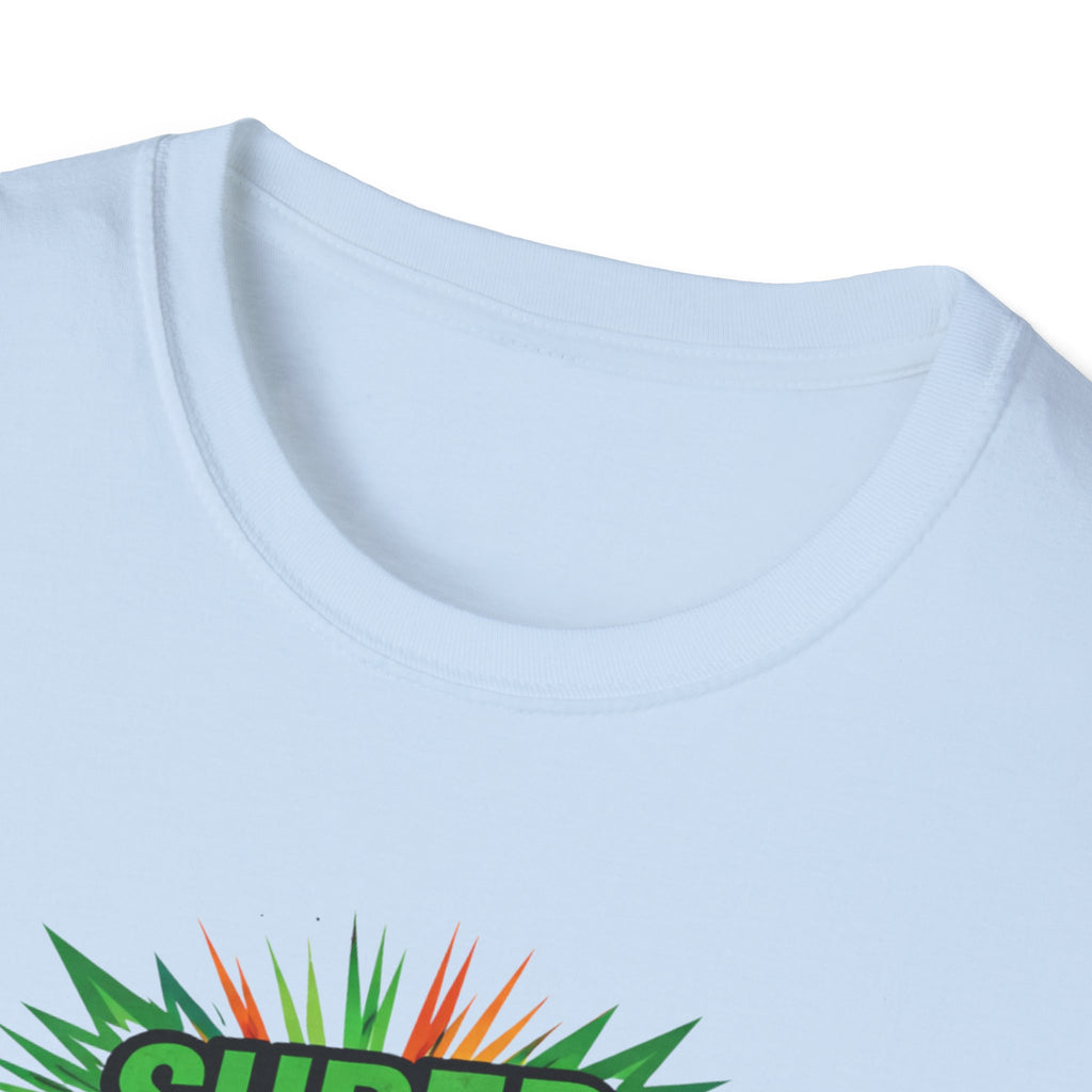 Super Grandpa Ireland Flag/Irish themed T-Shirt — Retro Comic Father's Day Gift