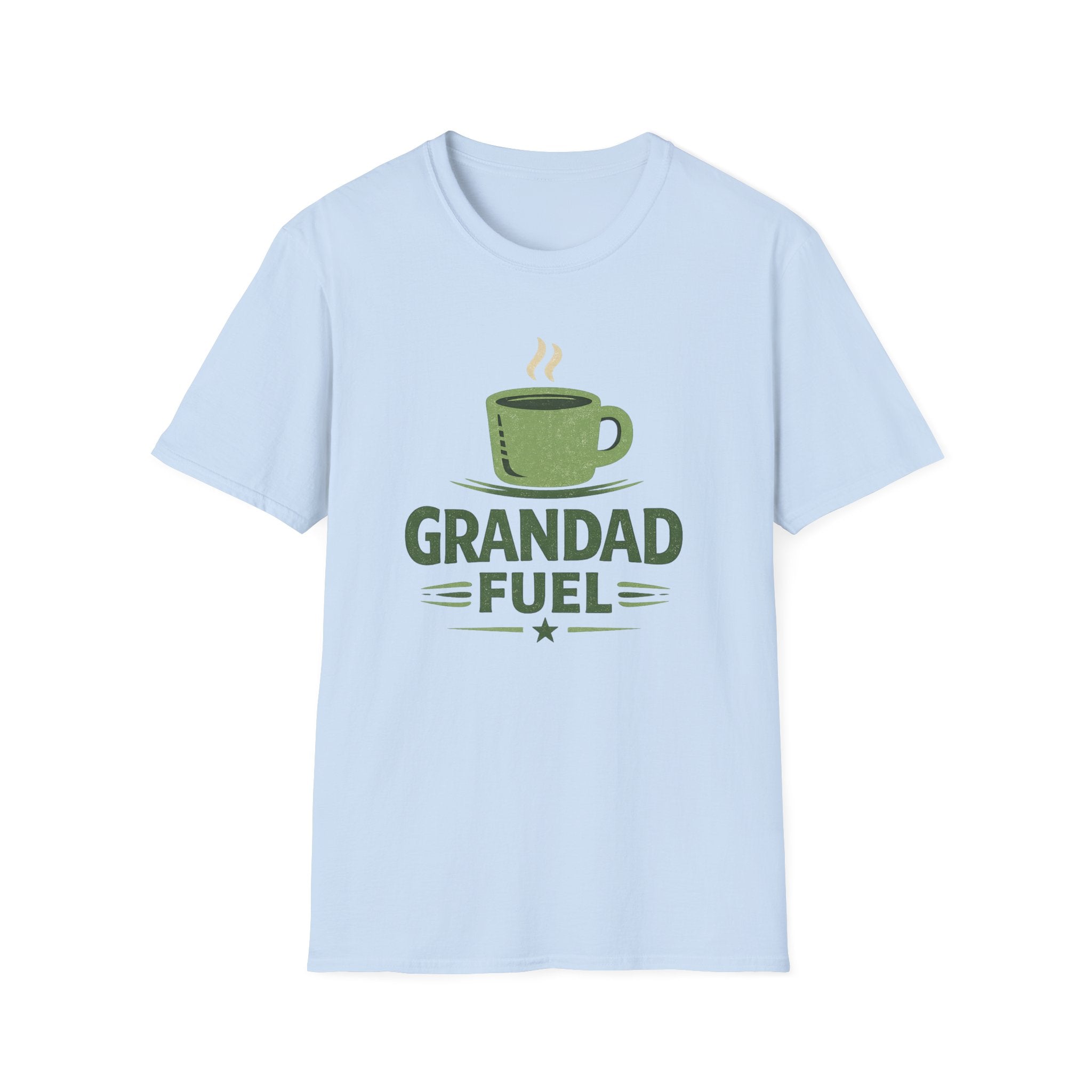 Grandad Fuel T-Shirt – Coffee Lover Grandpa Gift
