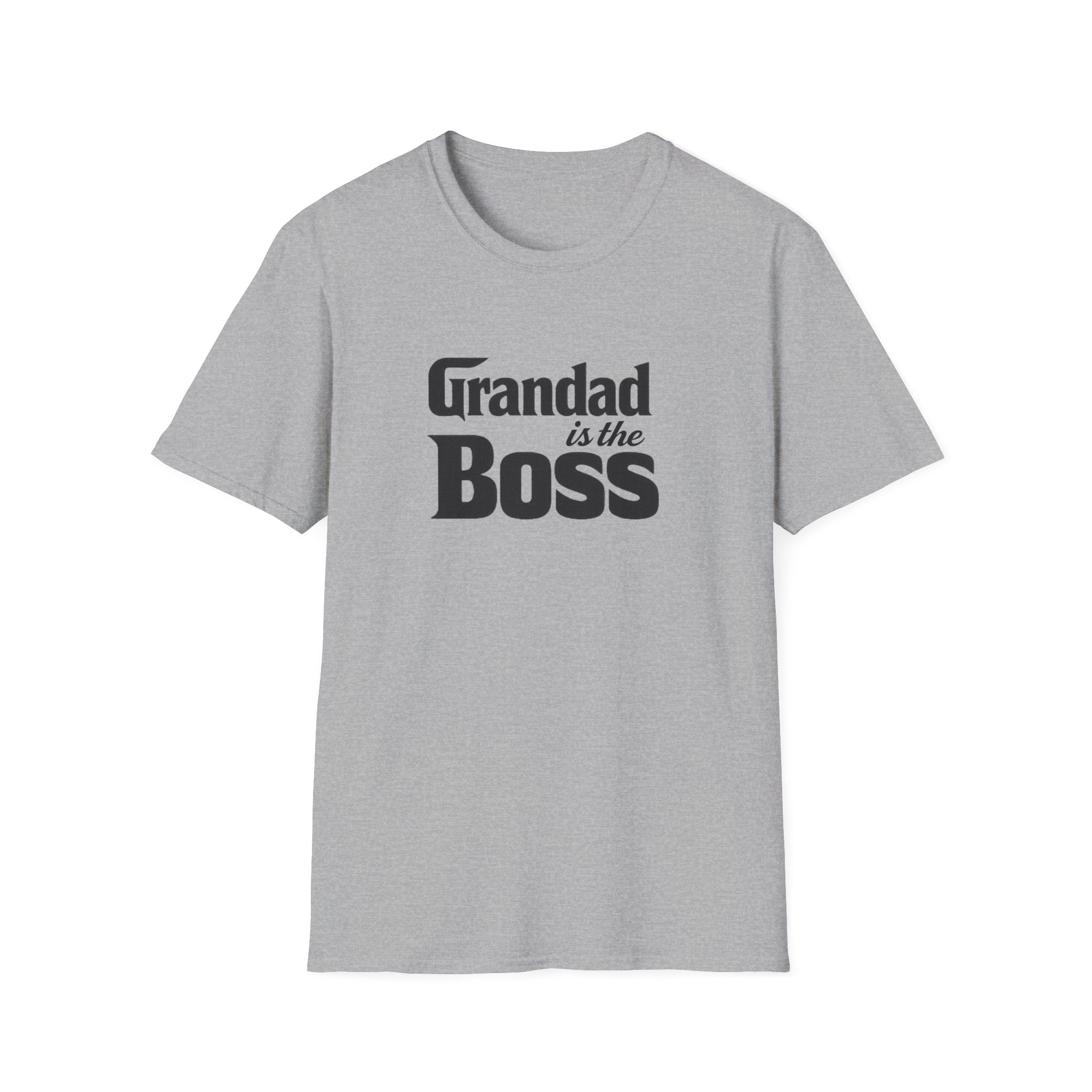 Grandad Is the Boss T-Shirt — Funny Grandpa Gift for Father’s Day & Birthdays