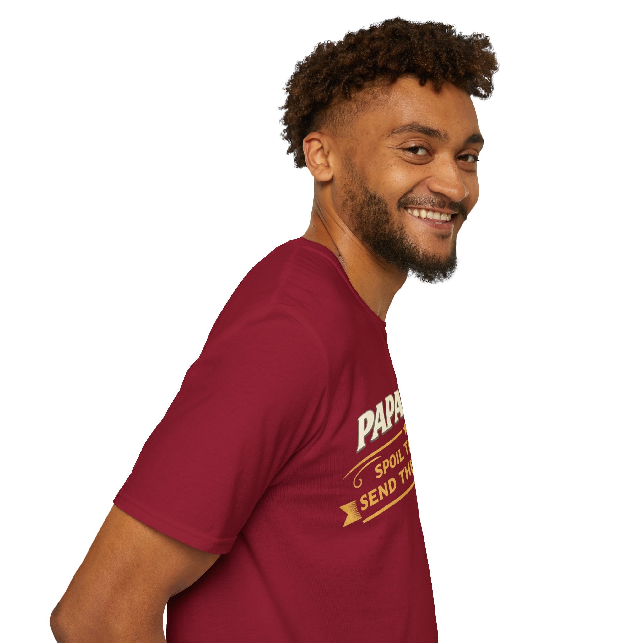 Papa Life T-Shirt — "Spoil Them & Send Them Home" Grandfather Gift