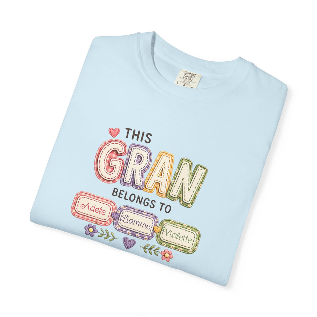 Gran Belongs To T-Shirt — Personalized "This Gran Belongs To" Family Names Tee