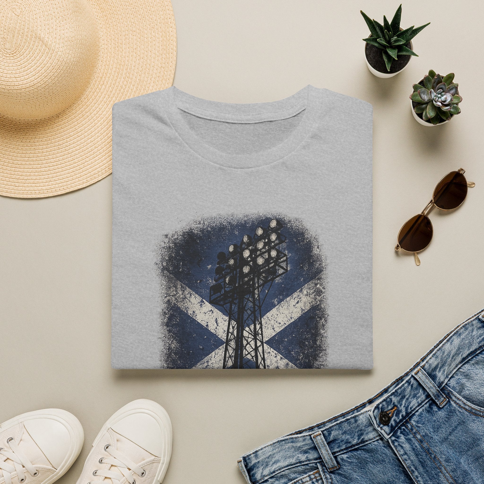 'The Roar' Scotland Flag Floodlights Tee