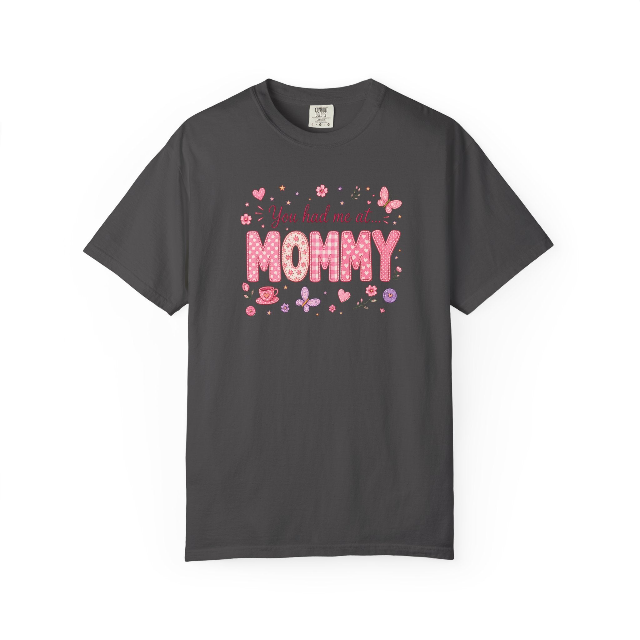 You Had Me at Mommy T-Shirt — Cute Pink Mommy Graphic Tee for New Moms & Mother's Day