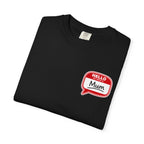 Hello Mum Speech Bubble T-Shirt — Cute Retro Mom Graphic Tee