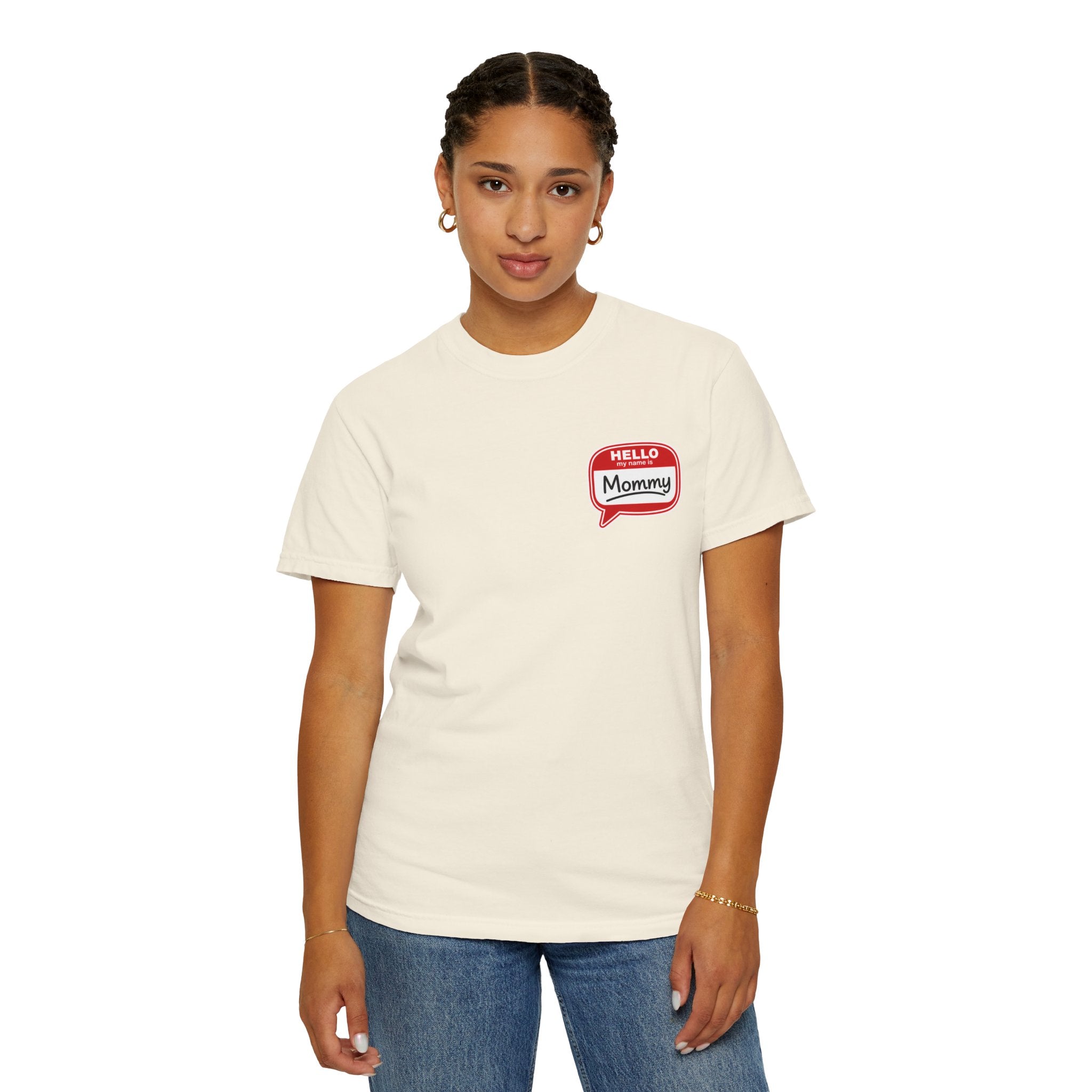 Hello Mommy T-Shirt — Cute Speech Bubble Mom Tee